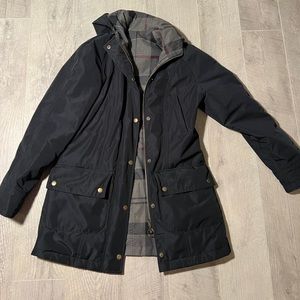Barbour reversible winter parka